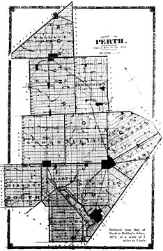 County of Perth Map