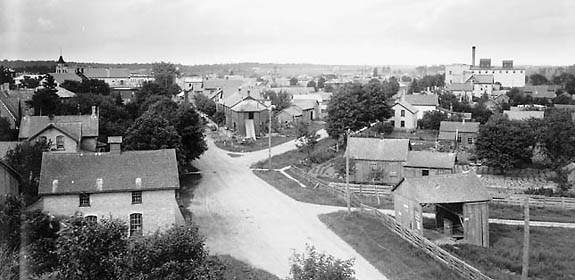 View from Zion church tower