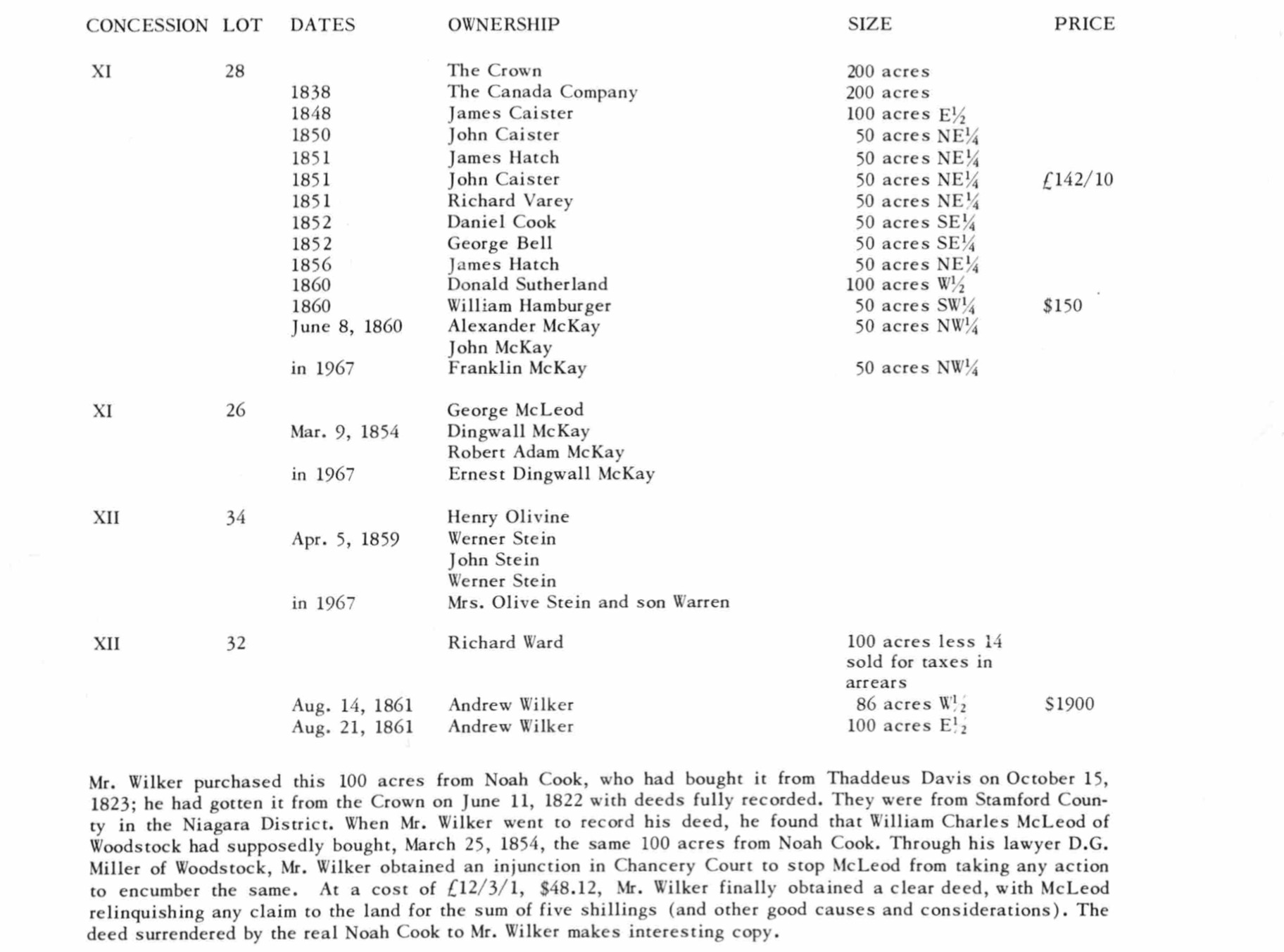 Page 65 Table