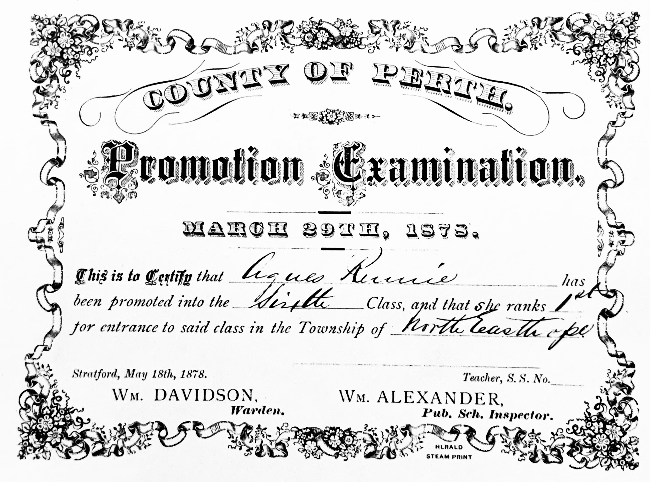 School Certificate