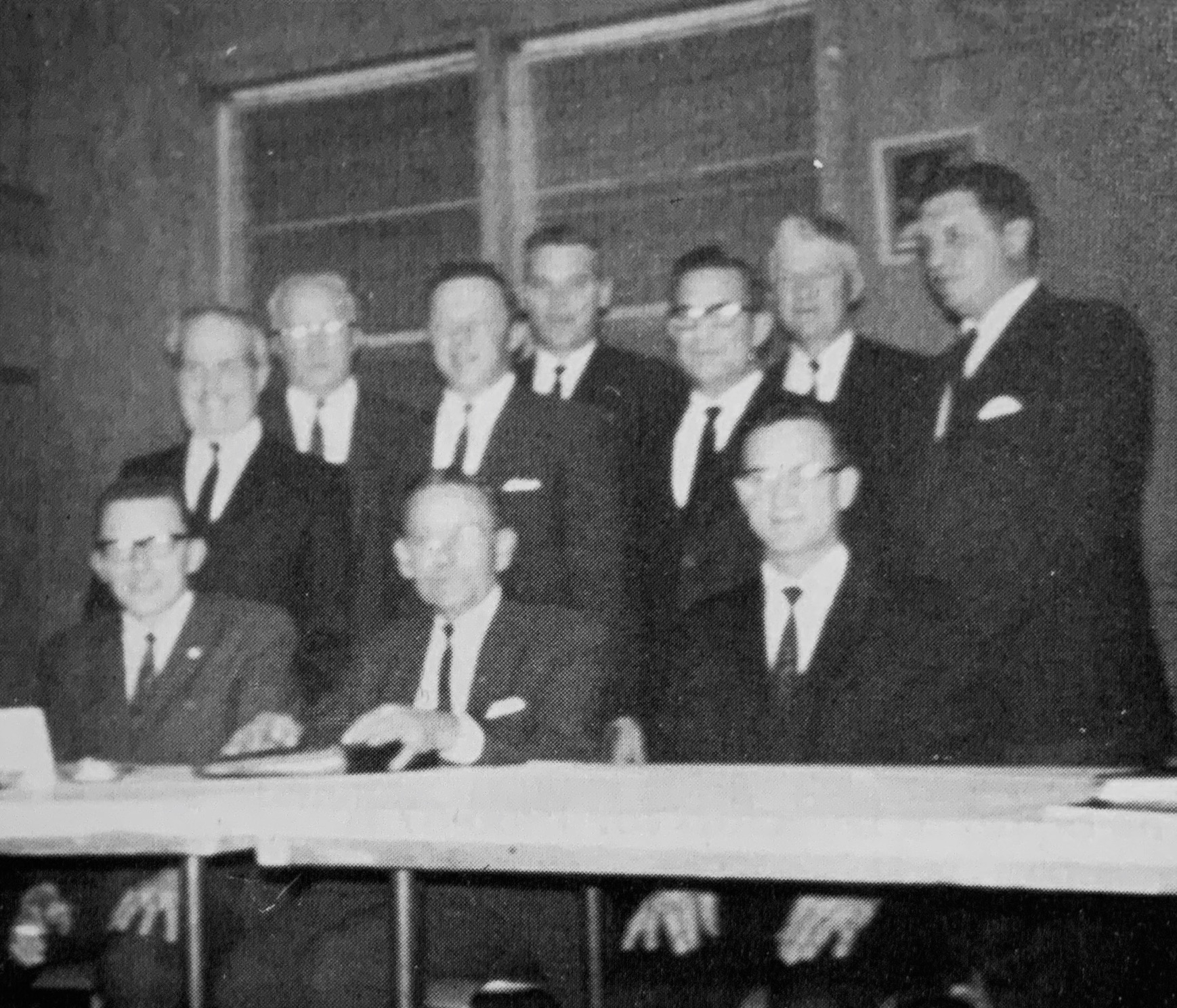 1967-68 Men's Club Executive